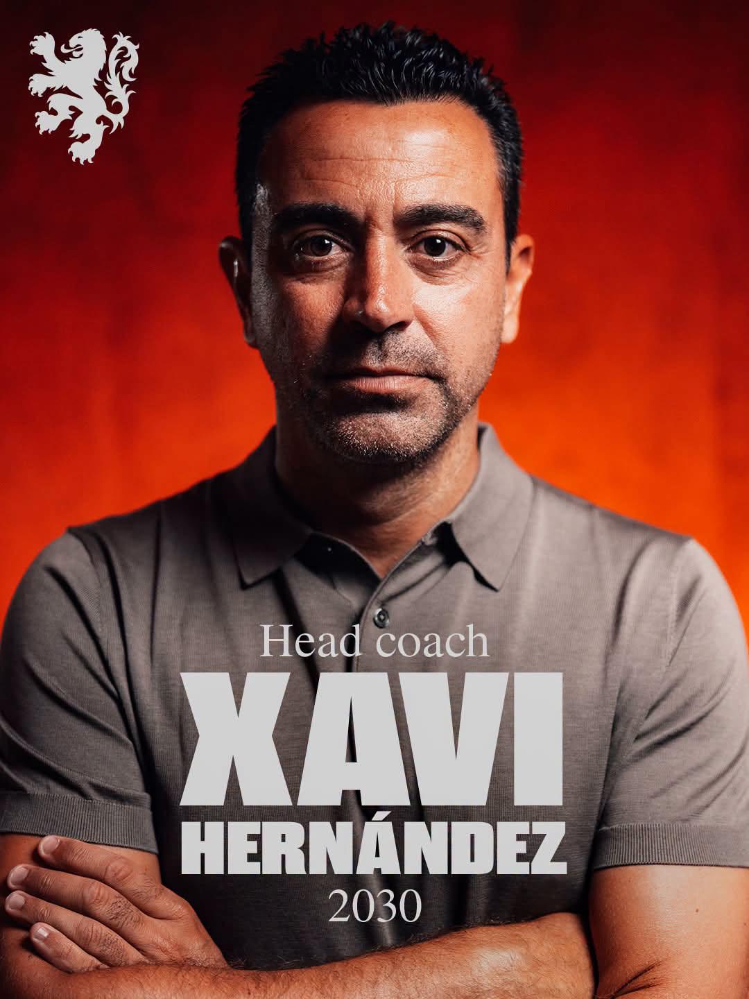 What do you think? Xavi Hernández is the new head coach of the Netherlands natio